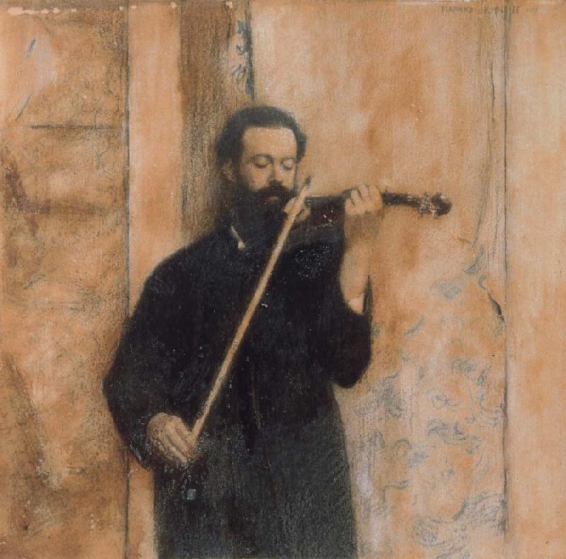 Fernand Khnopff Portrait of Achille Lerminiaux France oil painting art